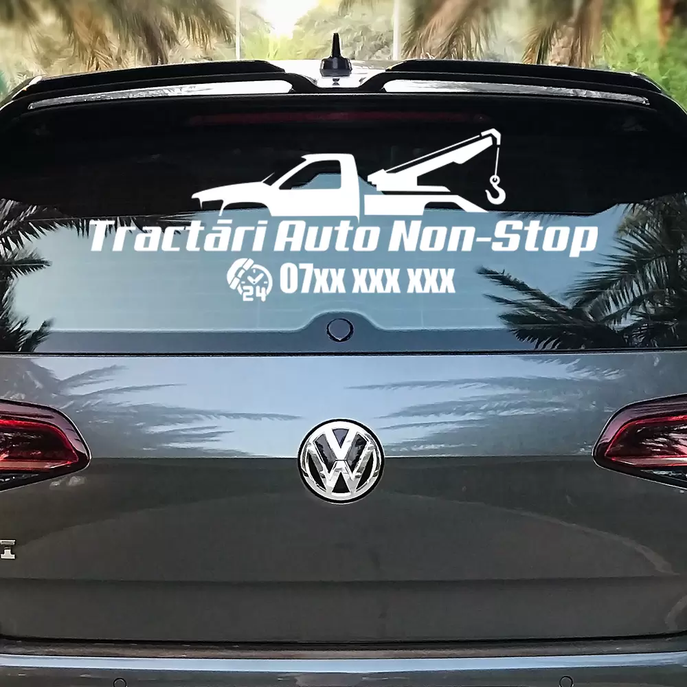 Stickere auto personalizate pentru reclamă afacere