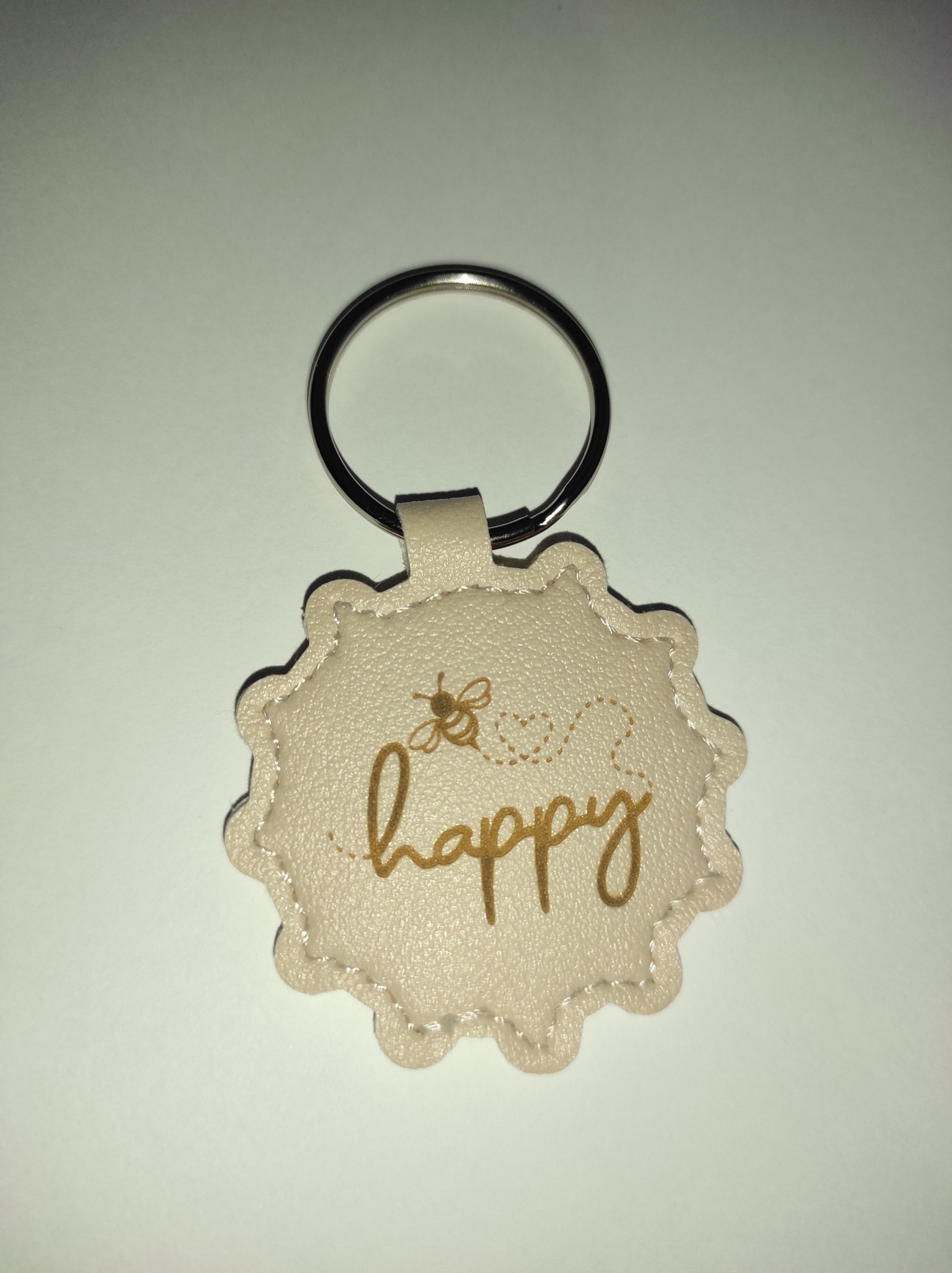 Breloc personalizat din piele 