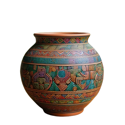 Jarrón artesanal de concreto de Alta Gama