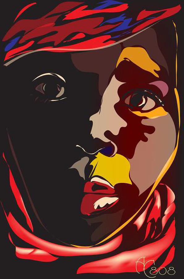 Sudanese Woman Custom Oil Painting