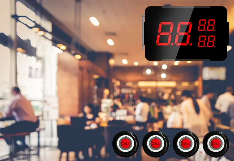 JT-352 Restaurant Wireless Service Calling System