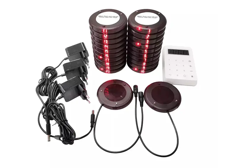 JT-9303DC Wireless Restaurant Coaster Pager