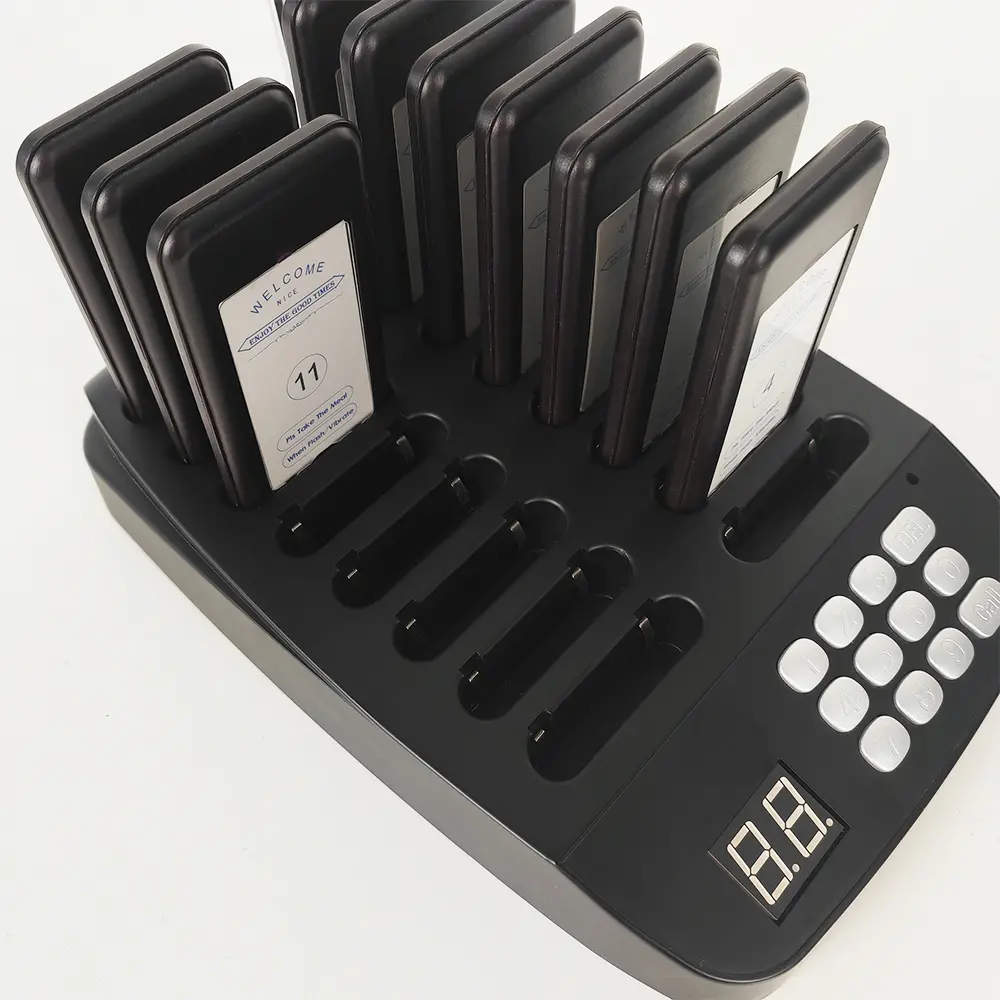 JT-916 16 Pagers Wireless Restaurant Guest Paging System