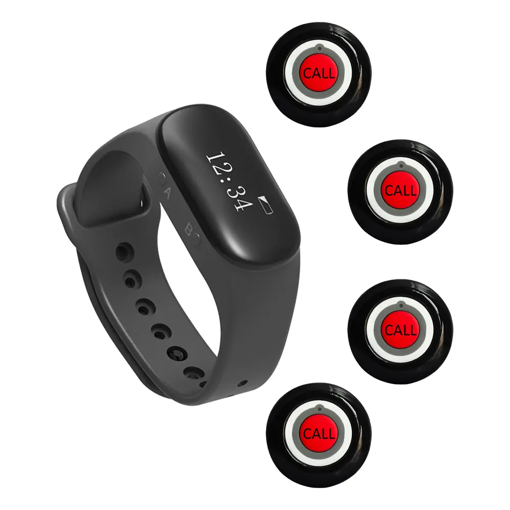 JT-860 Restaurant Wireless Service Calling System Watch