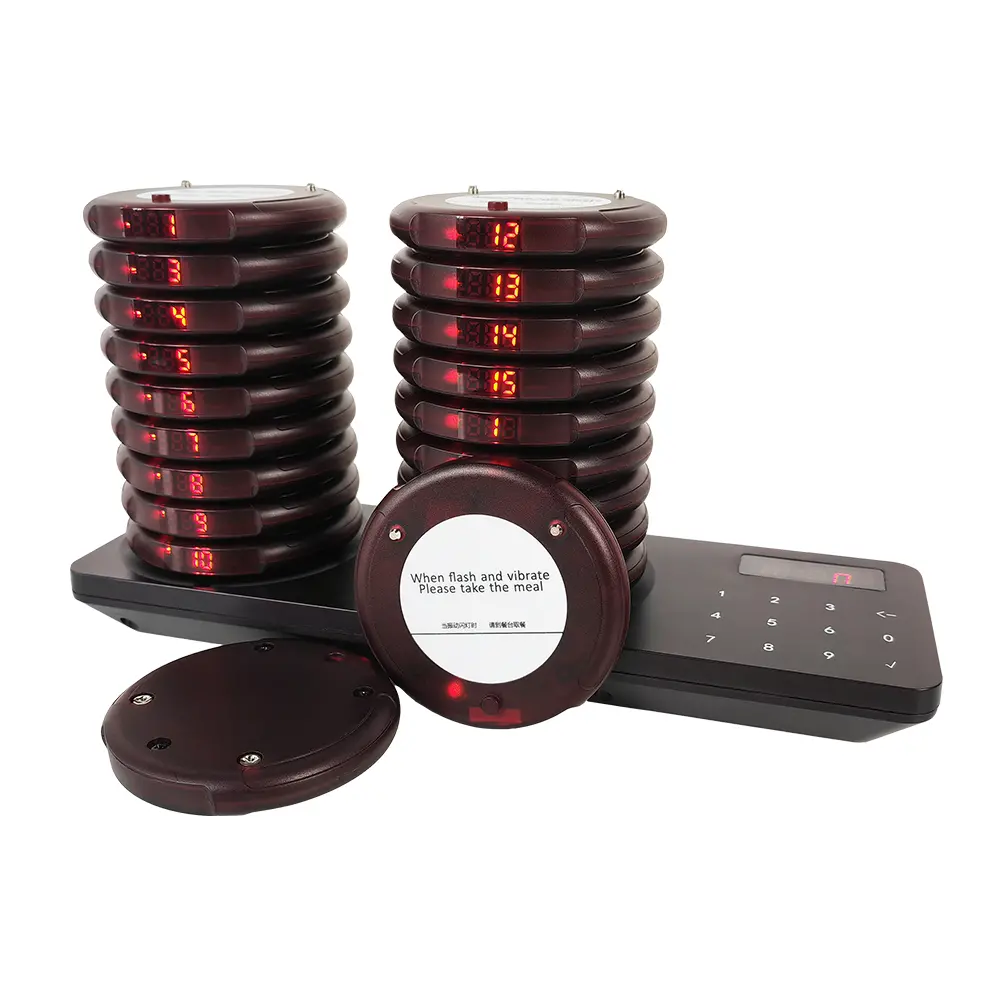 JT-9303 Double Charging 20 Coaster Pagers Paging System