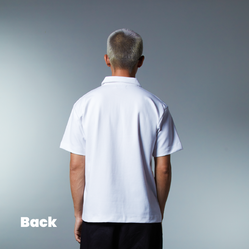 Polo Zip Top Knitted Ponte | Baju Pria | Kemeja Pria