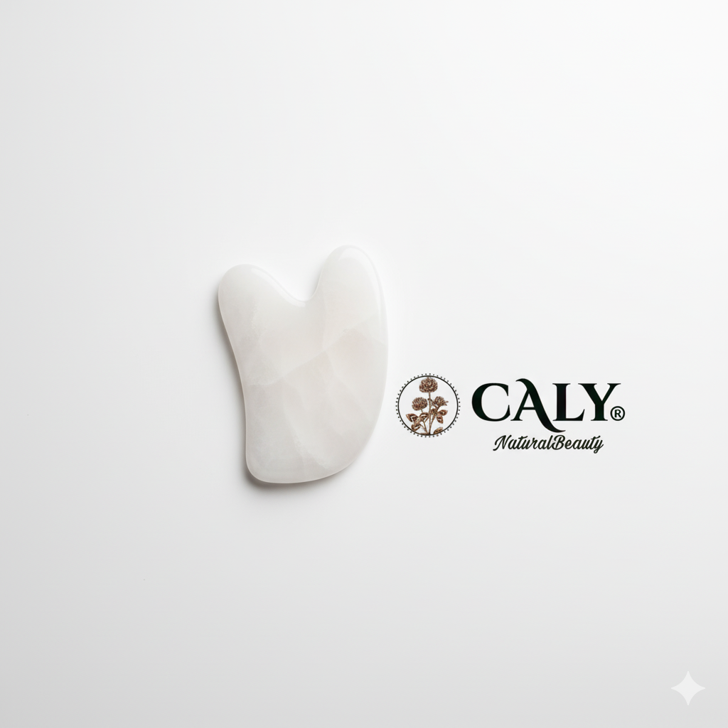 Piedra Gua Sha de cuarzo 