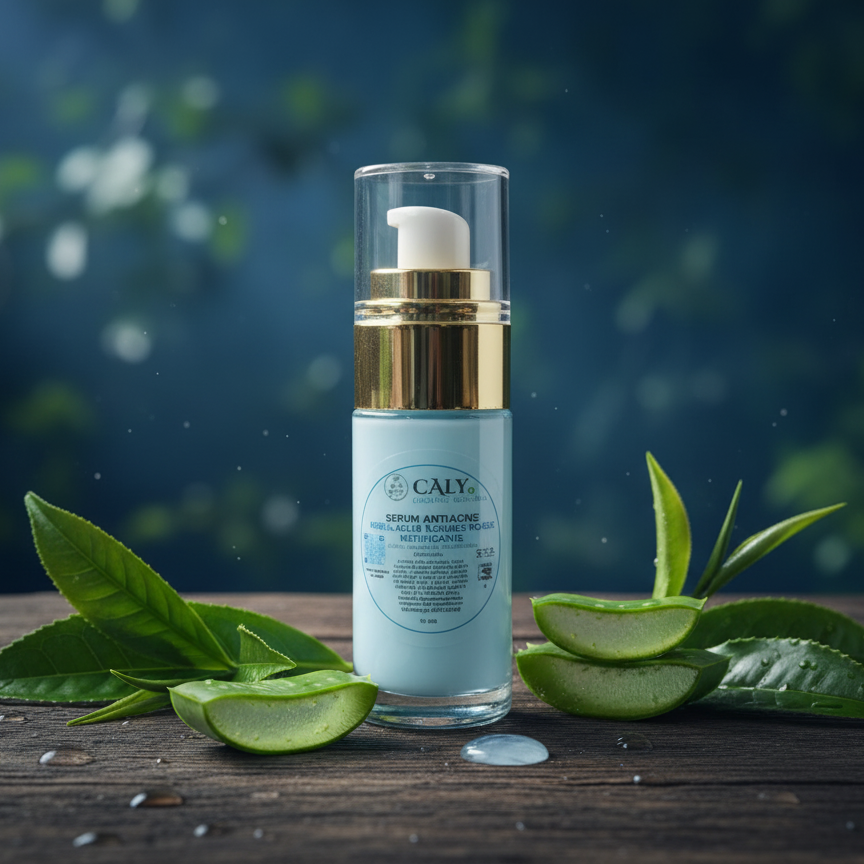 CALY Serum Anti-Acné: Tu Tratamiento Nocturno Definitivo!
