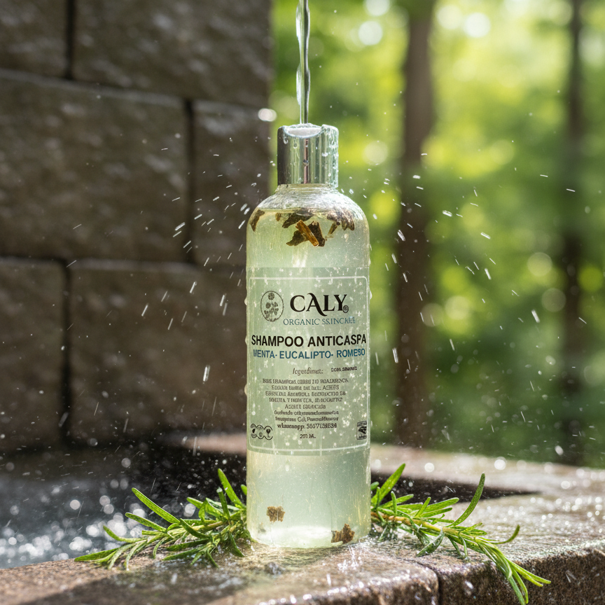 Shampoo anticaspa y crecimiento de cabello CALY