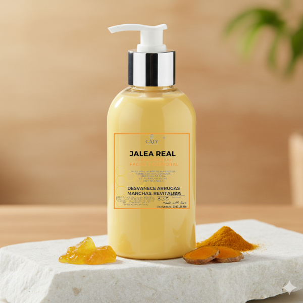 Crema Jalea Real y Cúrcuma