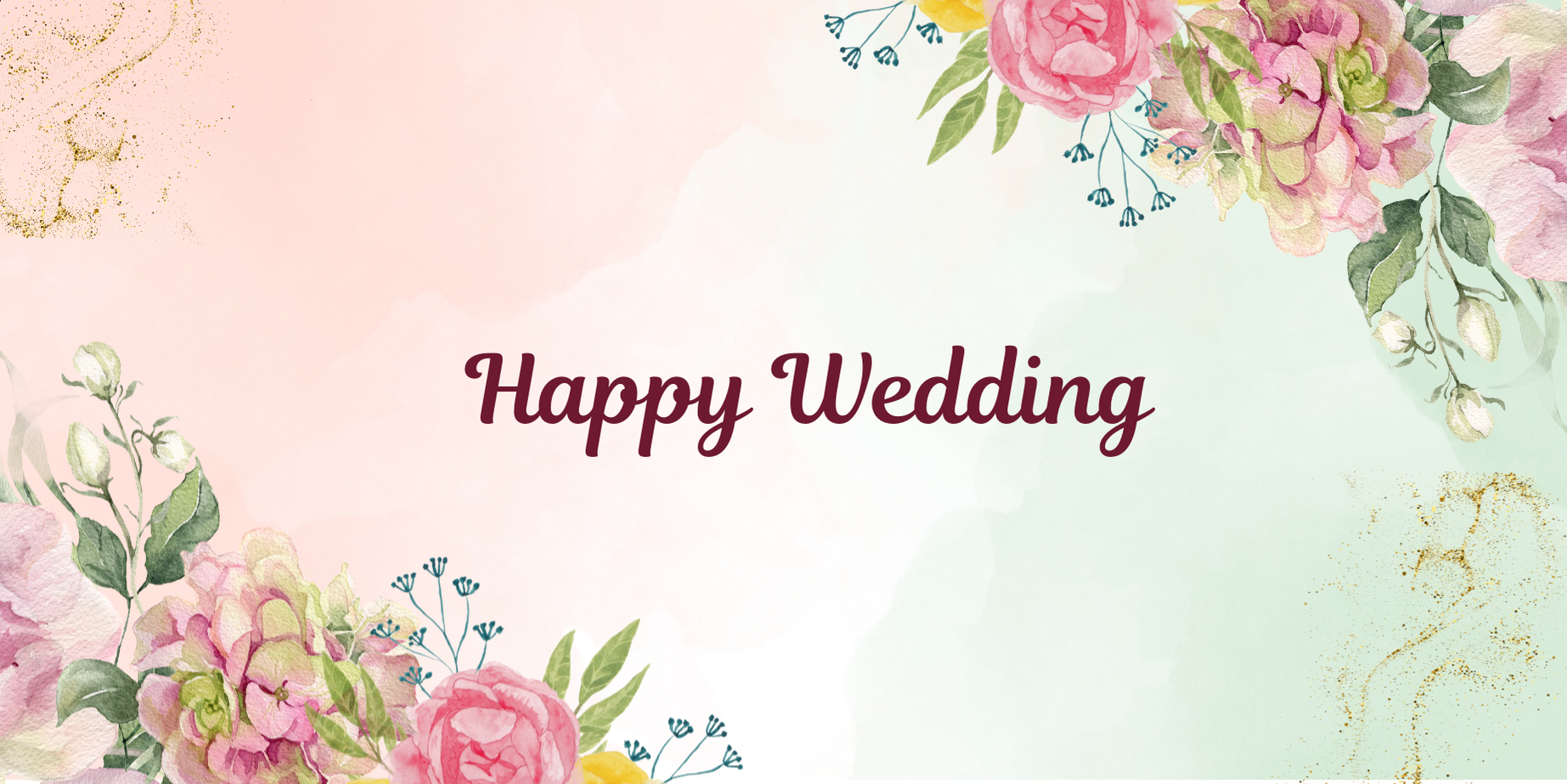 Hadiah / Gift Koin Perak Dirham Indonesia 3,11 gr - Happy Wedding (Pink)