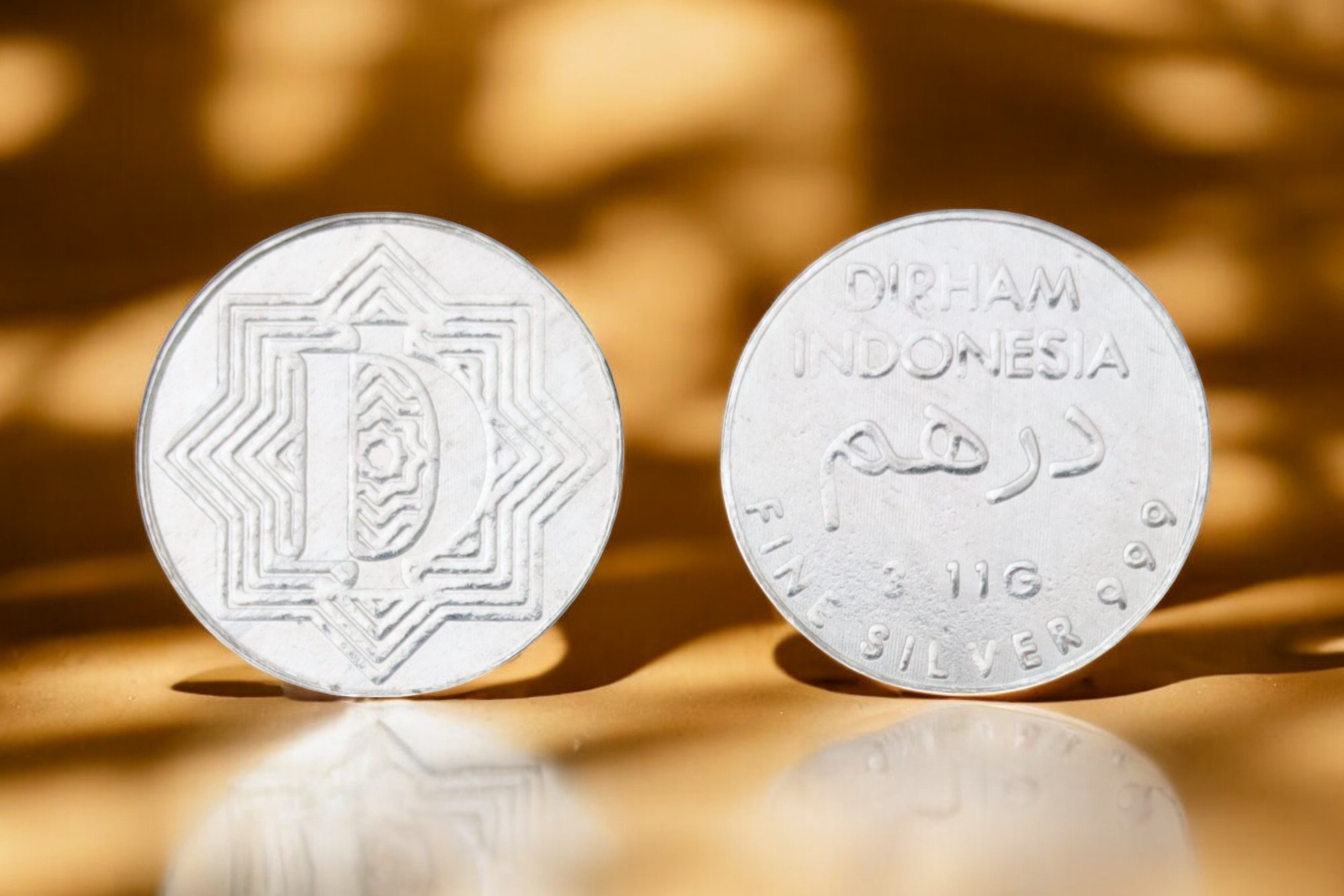 Hadiah / Gift Koin Perak Dirham Indonesia 3,11 gr - Selamat Ulang Tahun