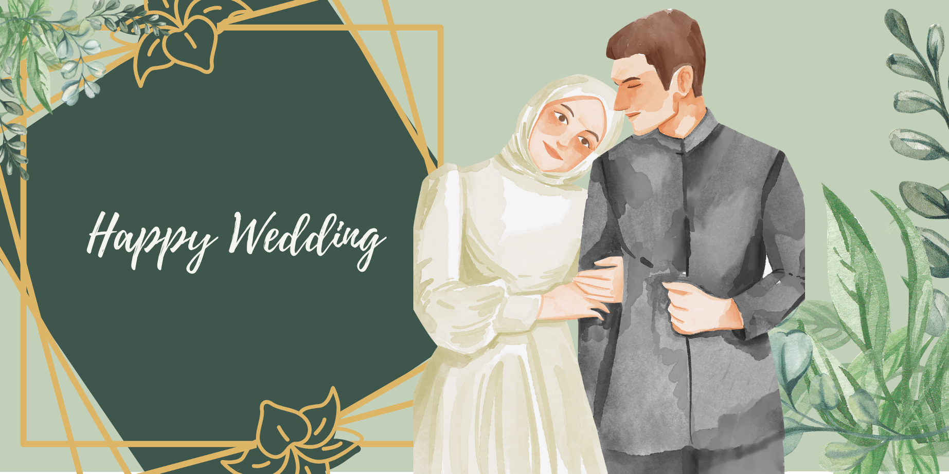 Hadiah / Gift Koin Perak Dirham Indonesia 3,11 gr - Happy Wedding