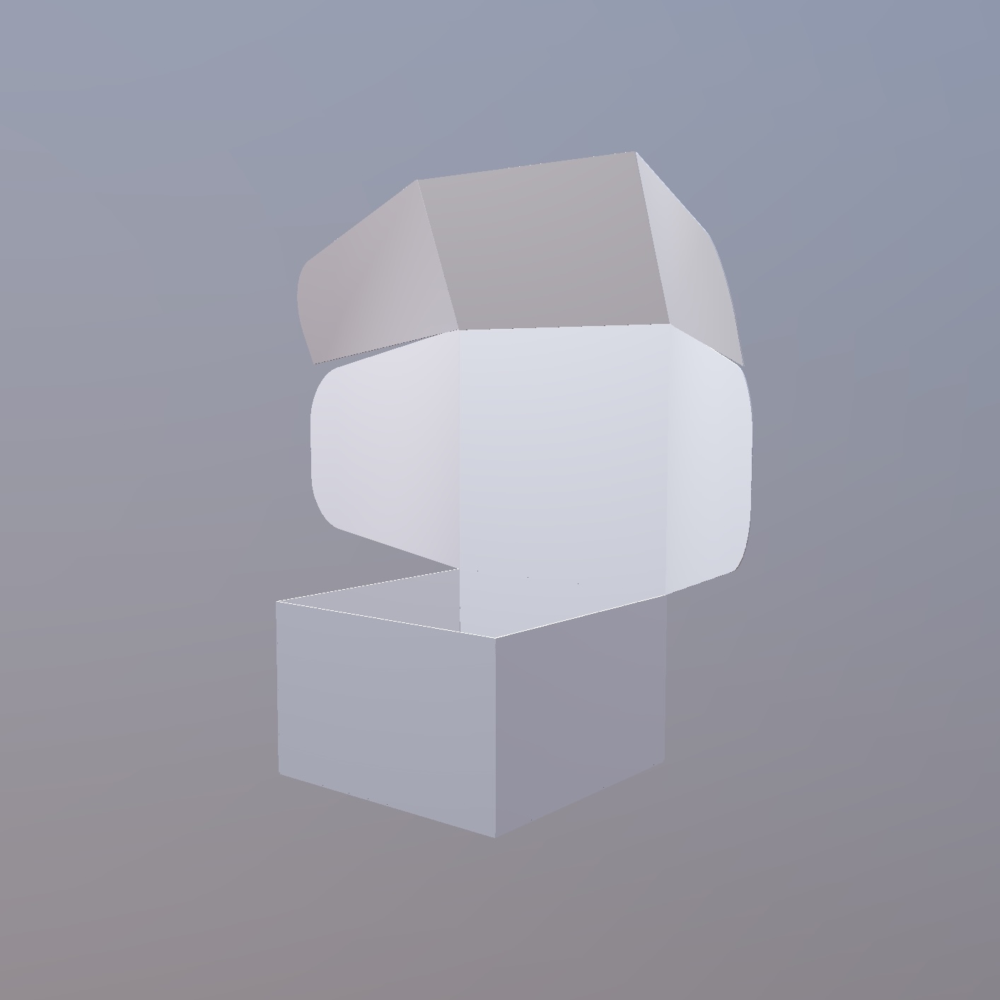 Box 3D Mockup-Procreate-Blender