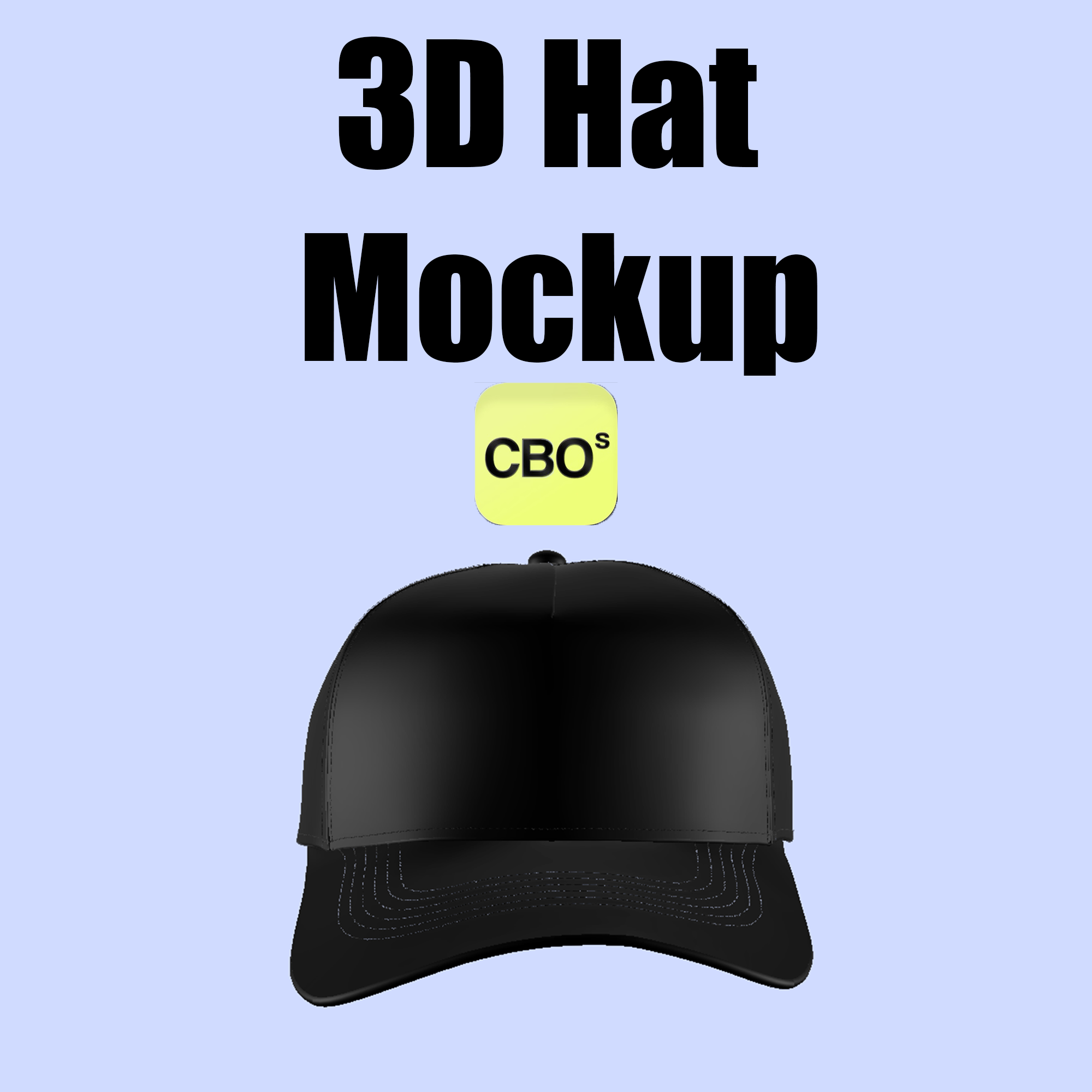 3D Hat Mockup-CBOs