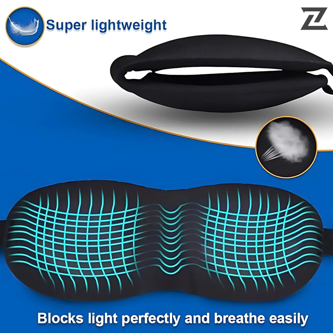 ZEXT Comfort 3D Contoured Sleep Eye Mask