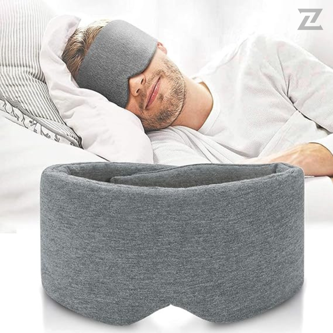 ZEXT Comfy Cotton Unisex Blindfold Sleeping Eye Mask