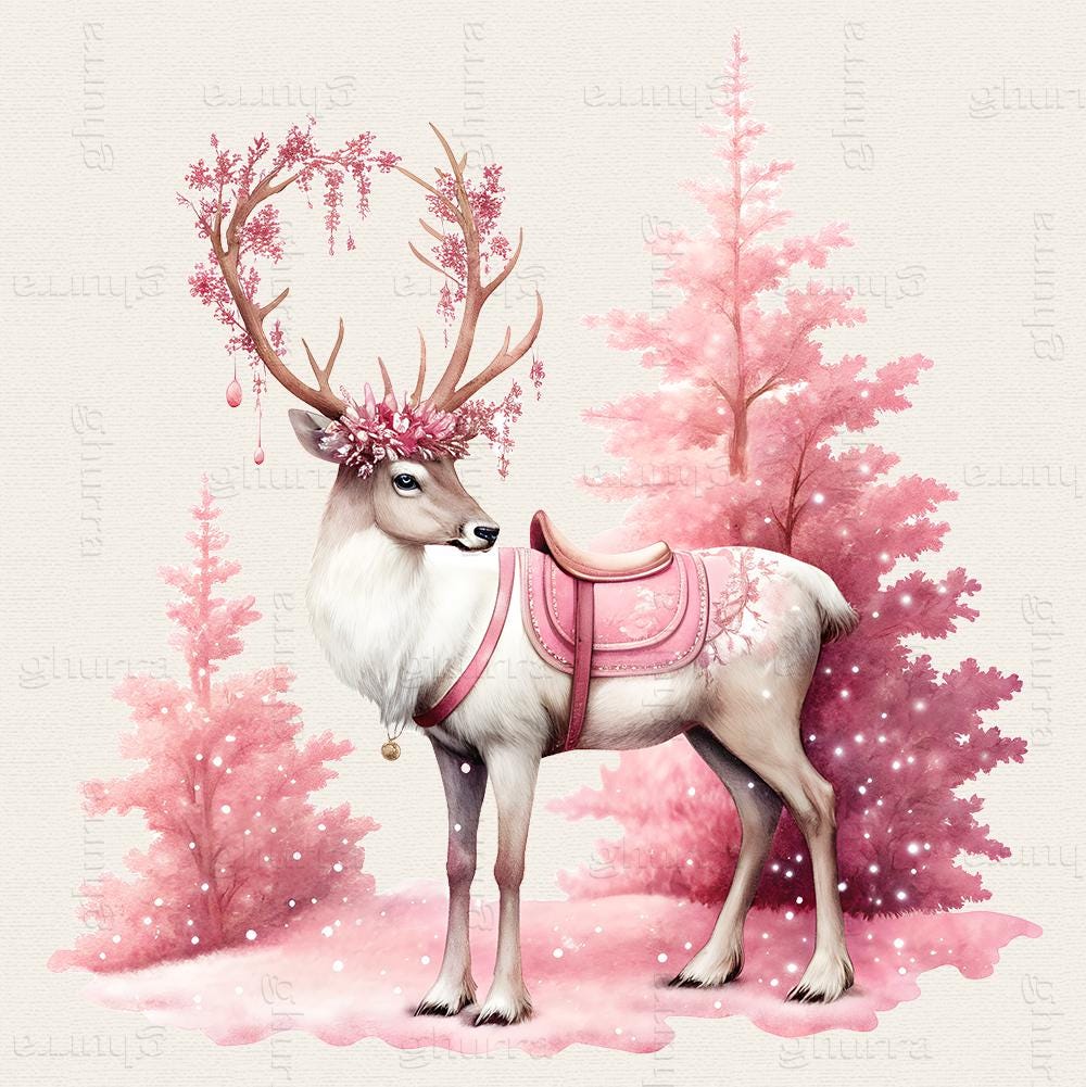 Preppy Christmas Clipart 2026: 100 PNGs - High-Detail Holiday Art Collection (Commercial Use)