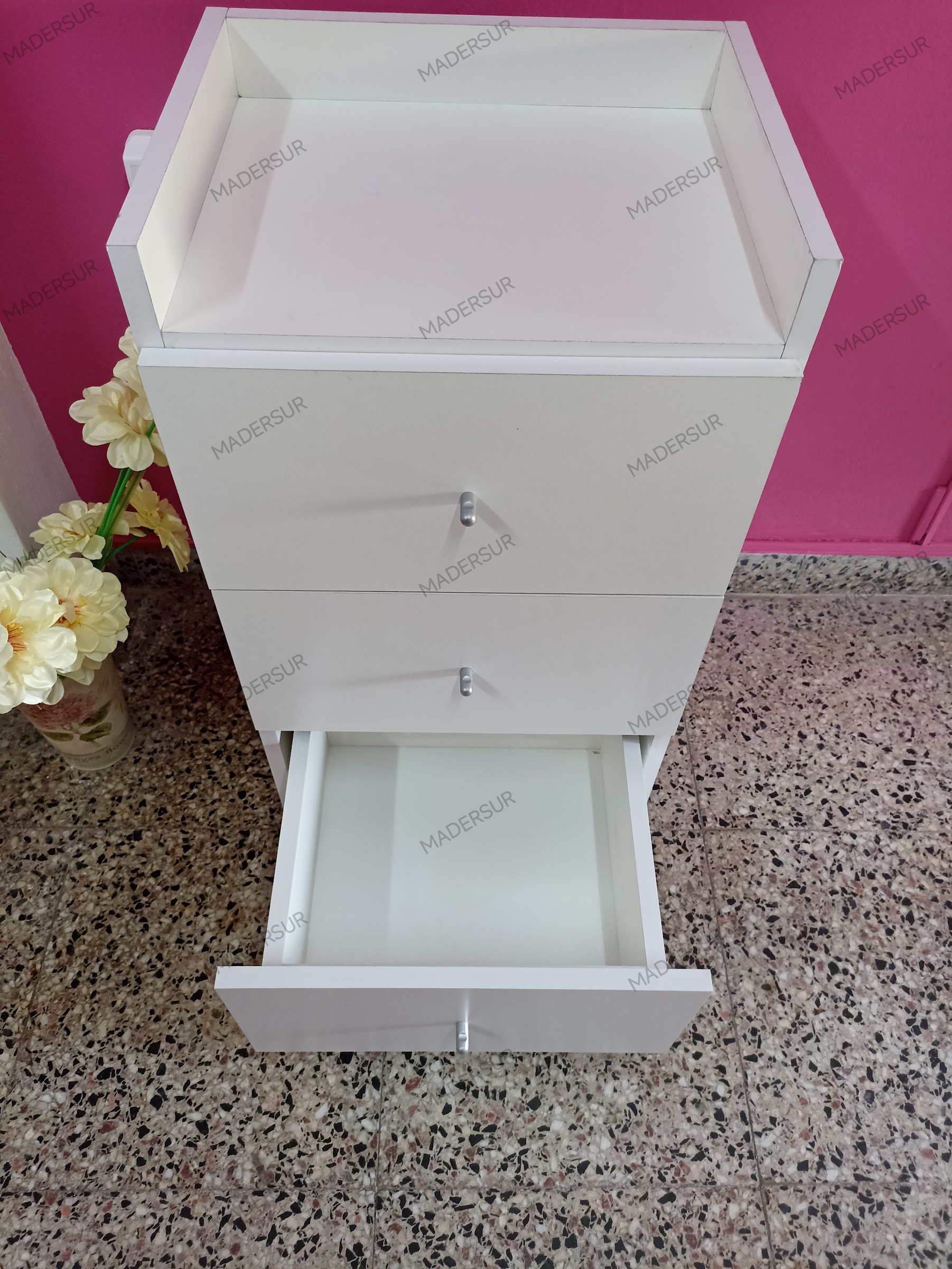CAJONERA AUXILIAR CON RUEDAS