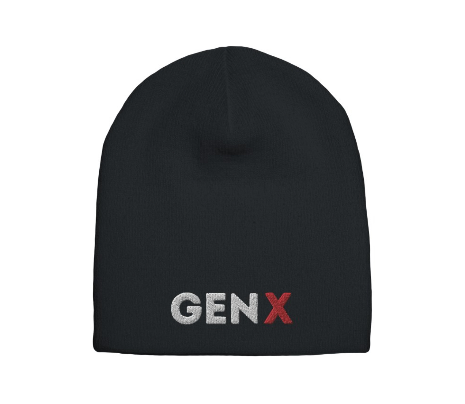 GEN X White Beanie
