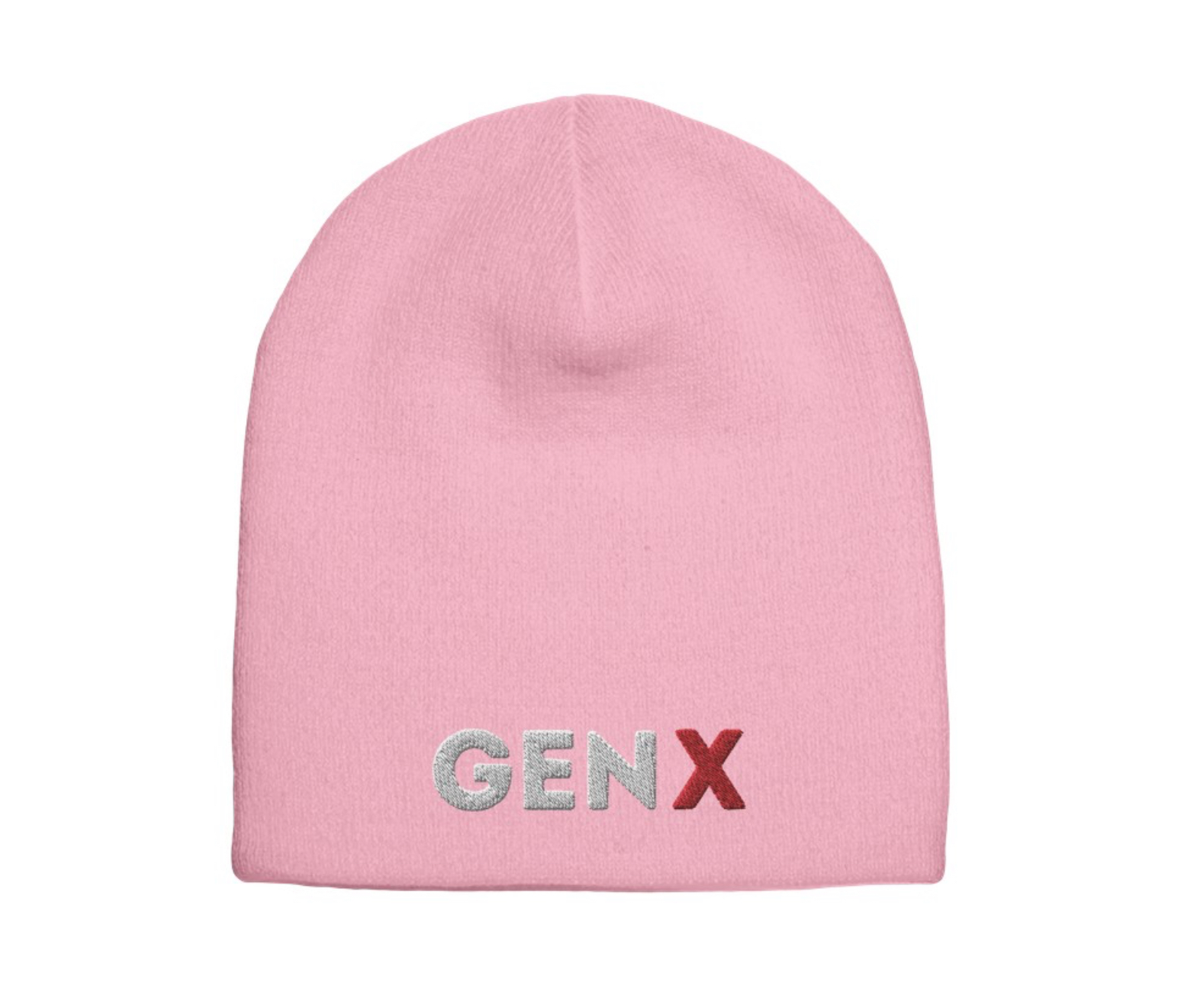 GEN X White Beanie