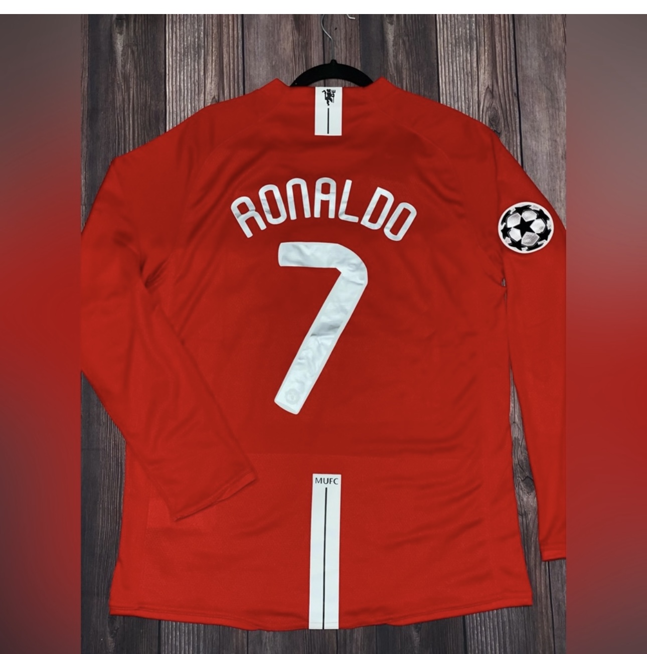 la legendaria camiseta de Ronaldo en el 2008 