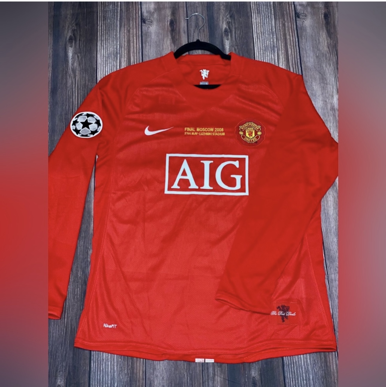 la legendaria camiseta de Ronaldo en el 2008 