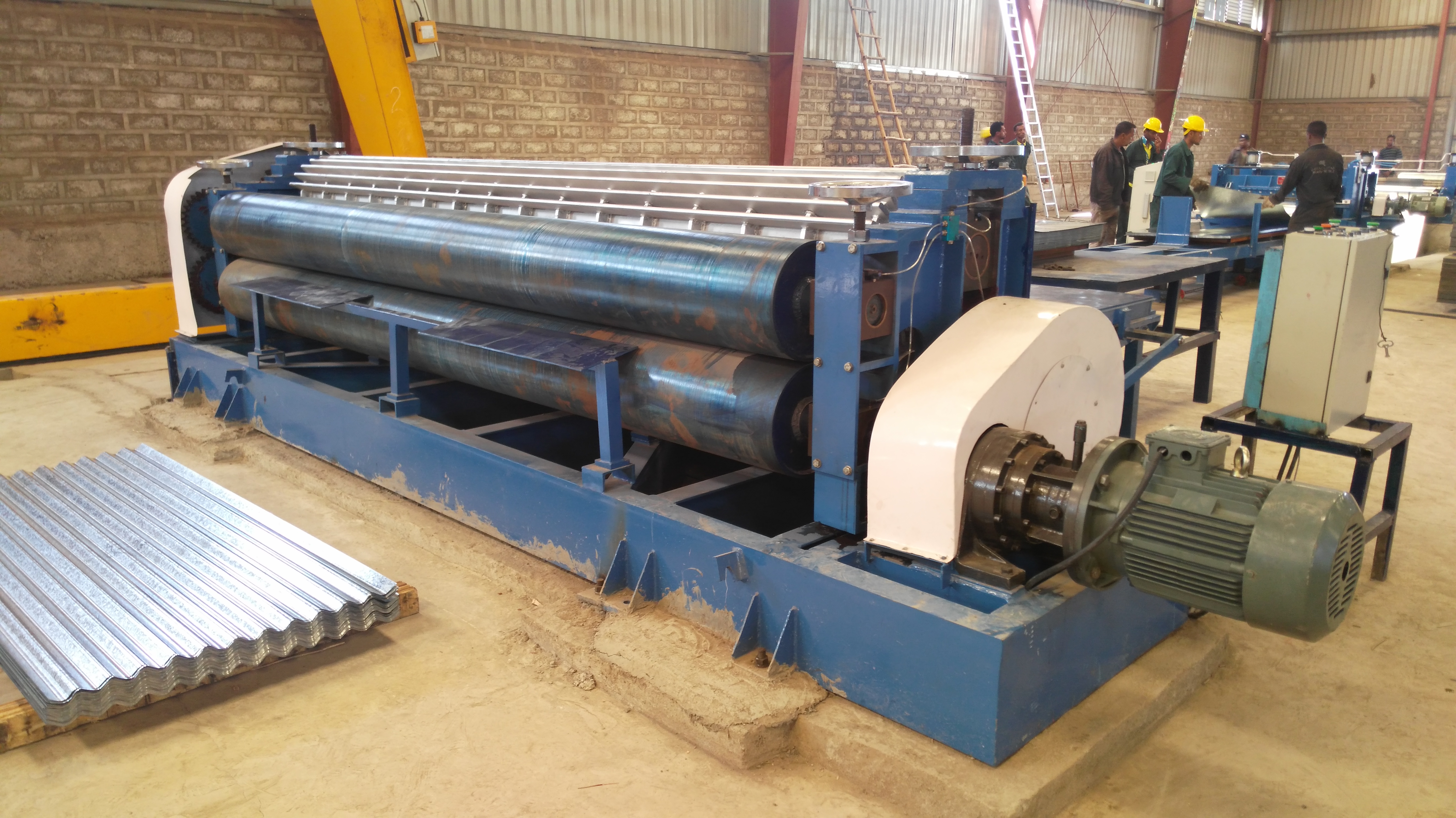 Metal Sheet Corrugating Machine