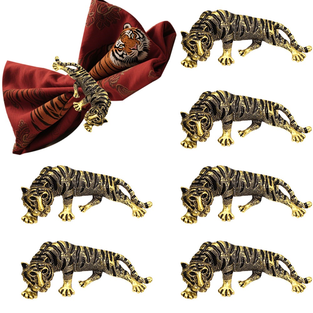 Tiger Napkin Rings