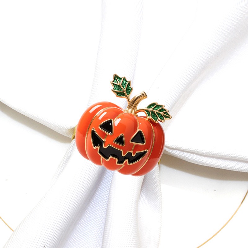 Halloween Pumpkin Napkin Rings