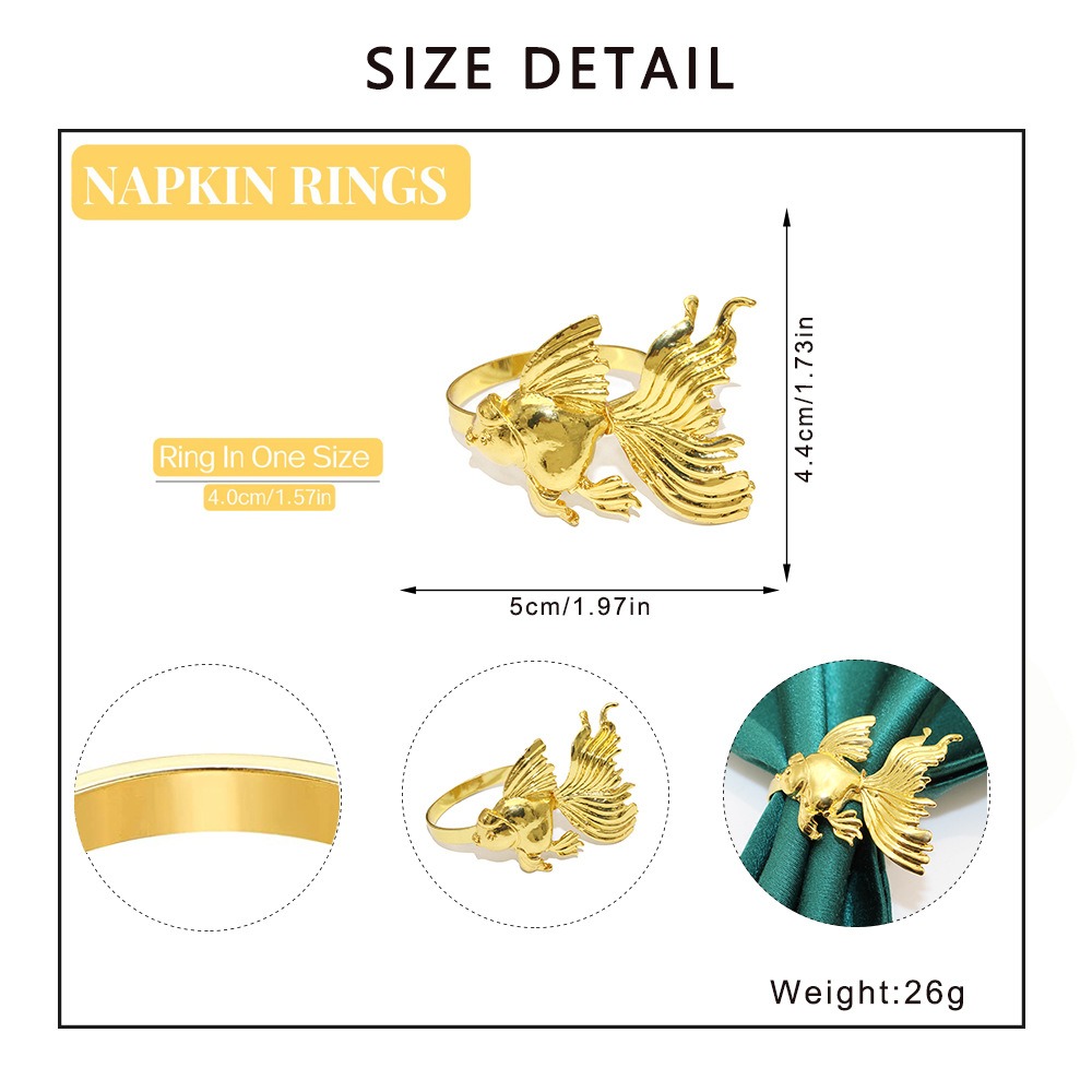 Whale Napkin Rings