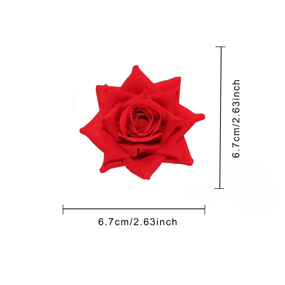 Red Rose Napkin Rings