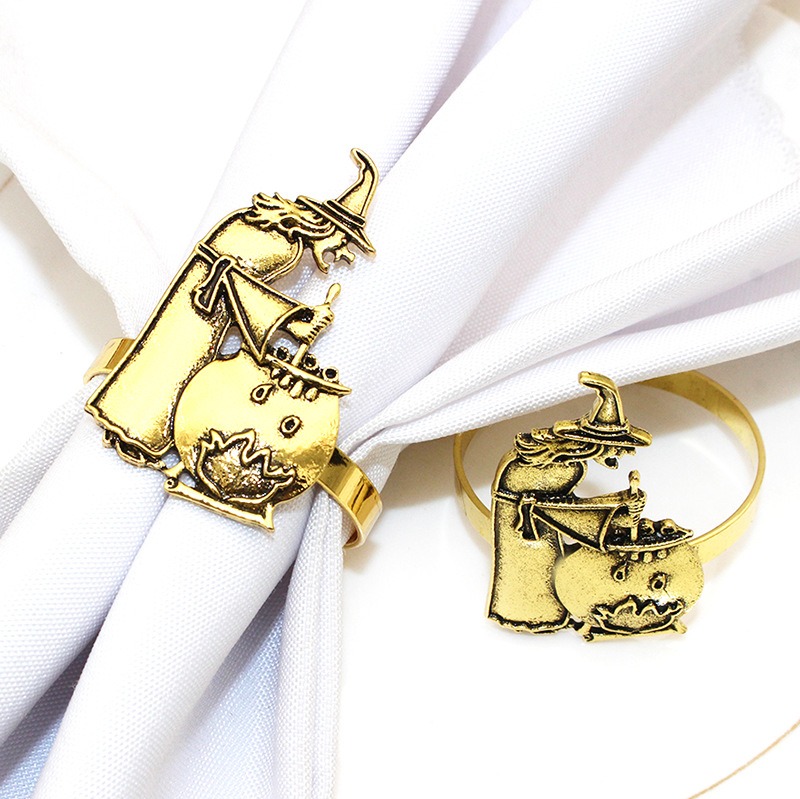 Old Witch Napkin Rings