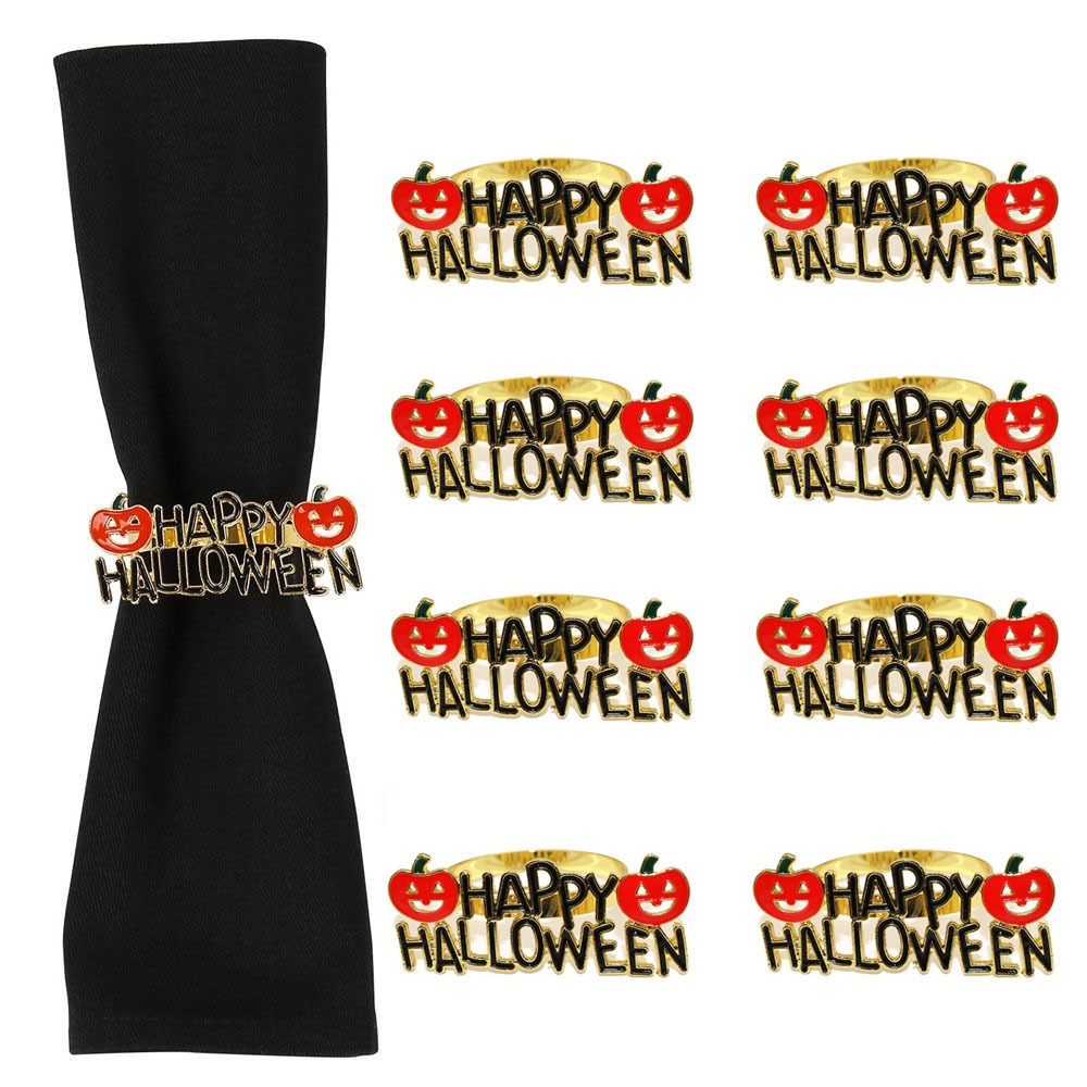 Happy Halloween Napkin Rings