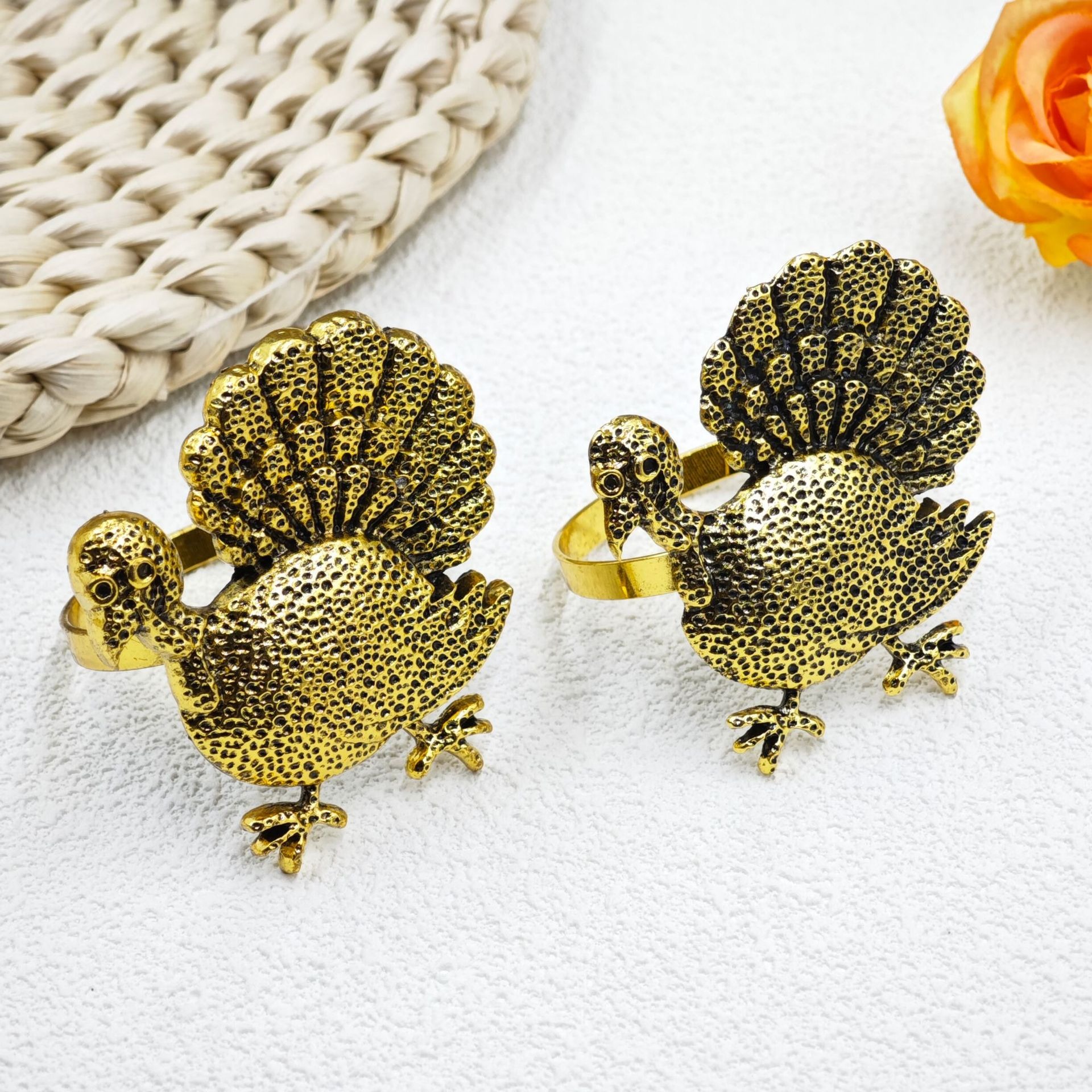 Thanksgiving Turkey Napkin Rings