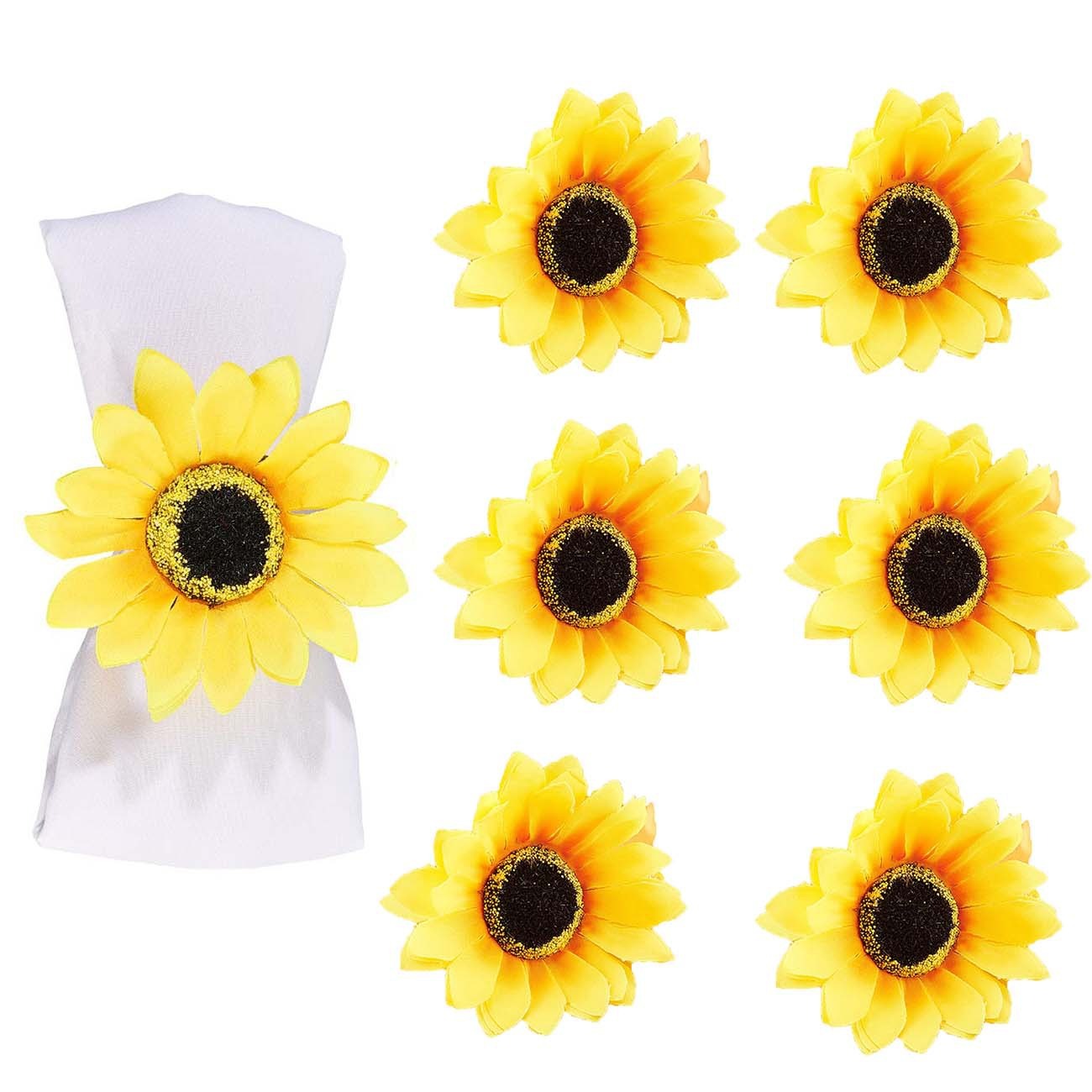 Sunflower Napkin Rings