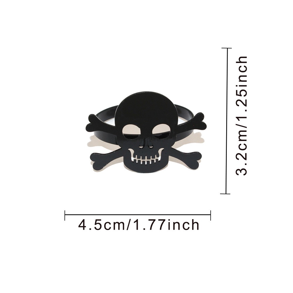 Skeleton Napkin Rings