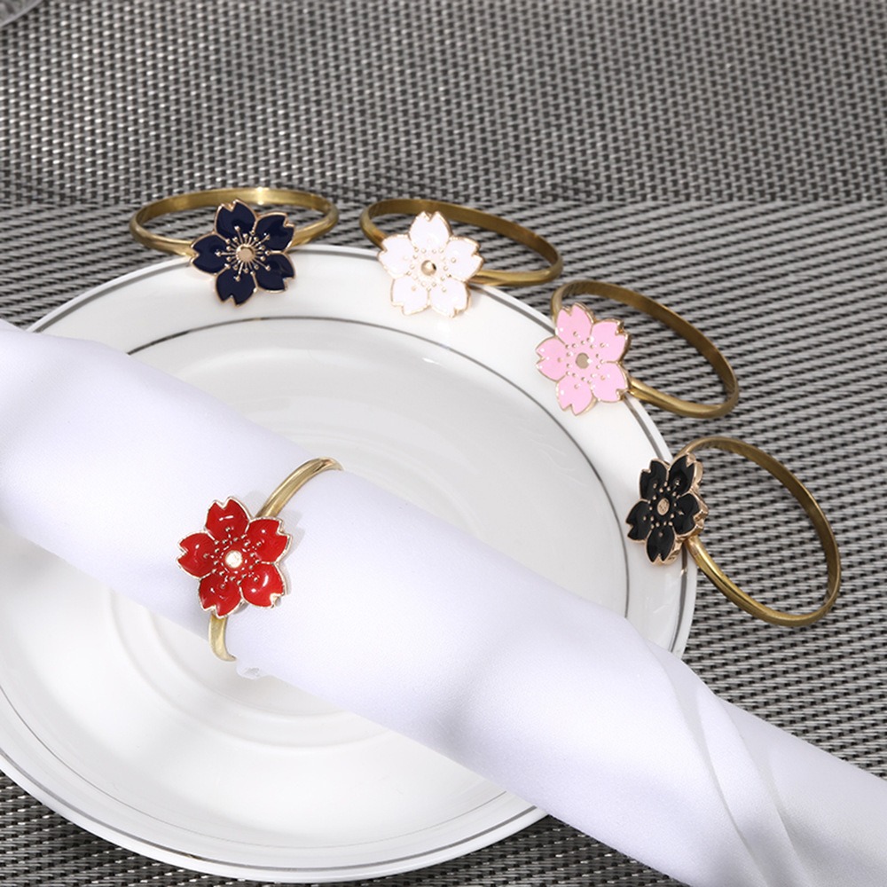 Cherry Blossom Napkin Rings