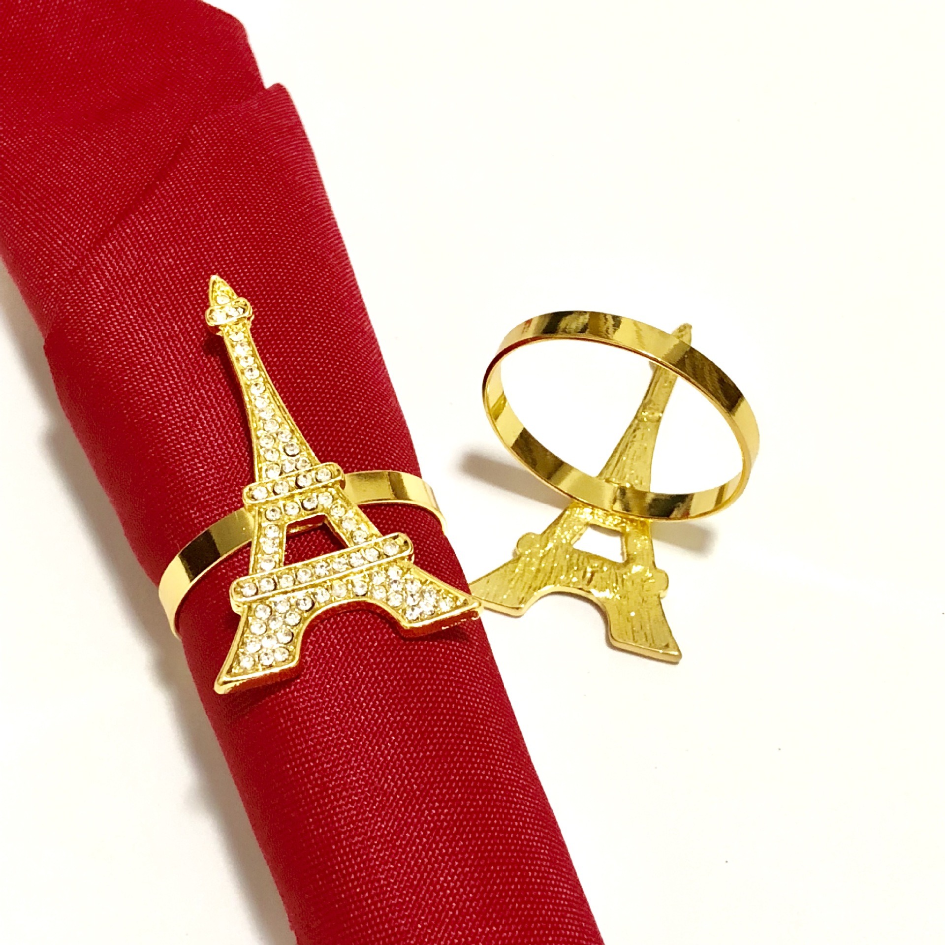 Eiffel Tower Napkin Rings