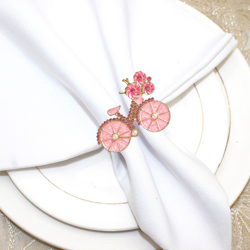 Bicycle Napkin Rings