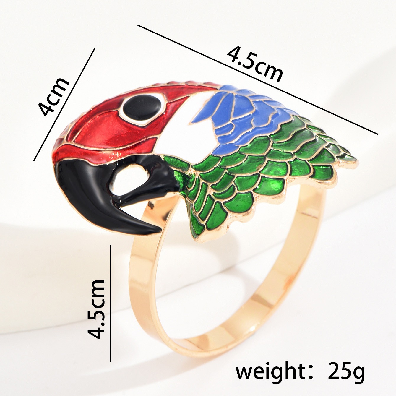 Parrot Napkin Rings