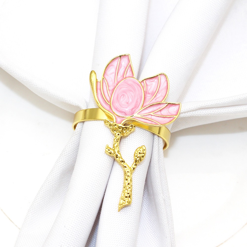 Orchid Napkin Rings