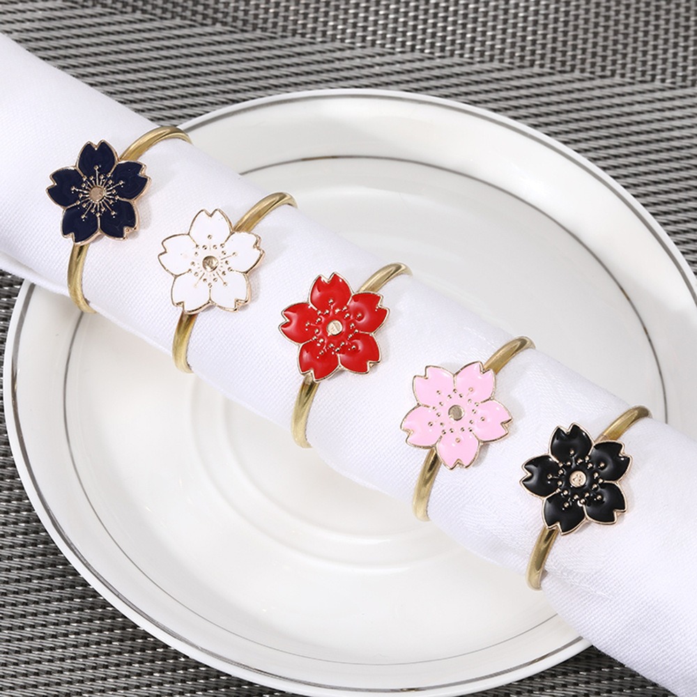 Cherry Blossom Napkin Rings
