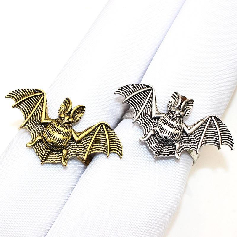 Retro Bat Napkin Rings