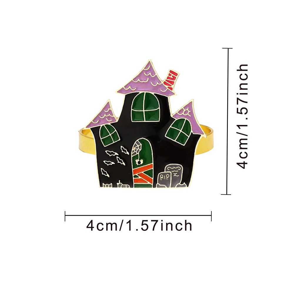 Haunted House Napkin Ring