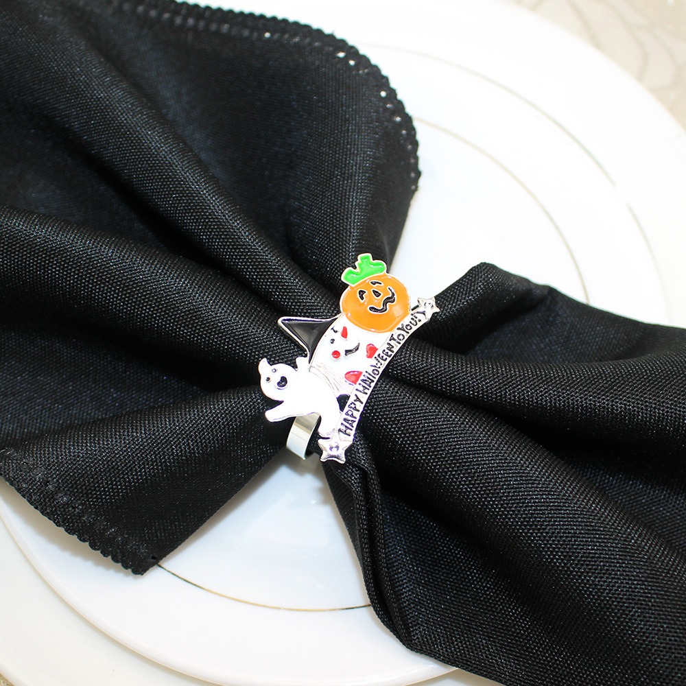 Ghost Napkin Ring for Halloween