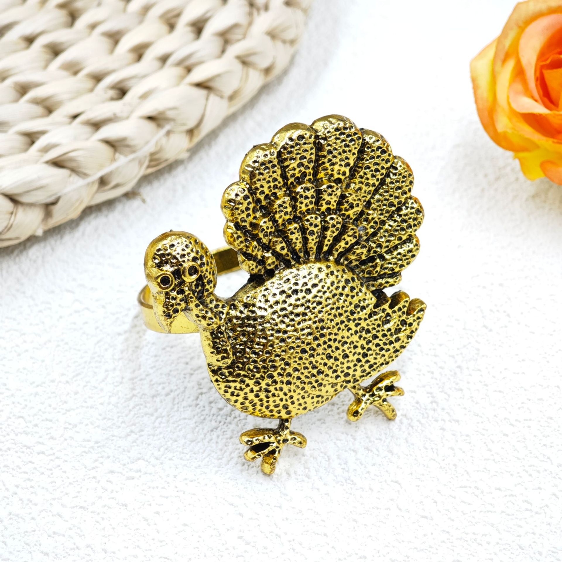 Thanksgiving Turkey Napkin Rings
