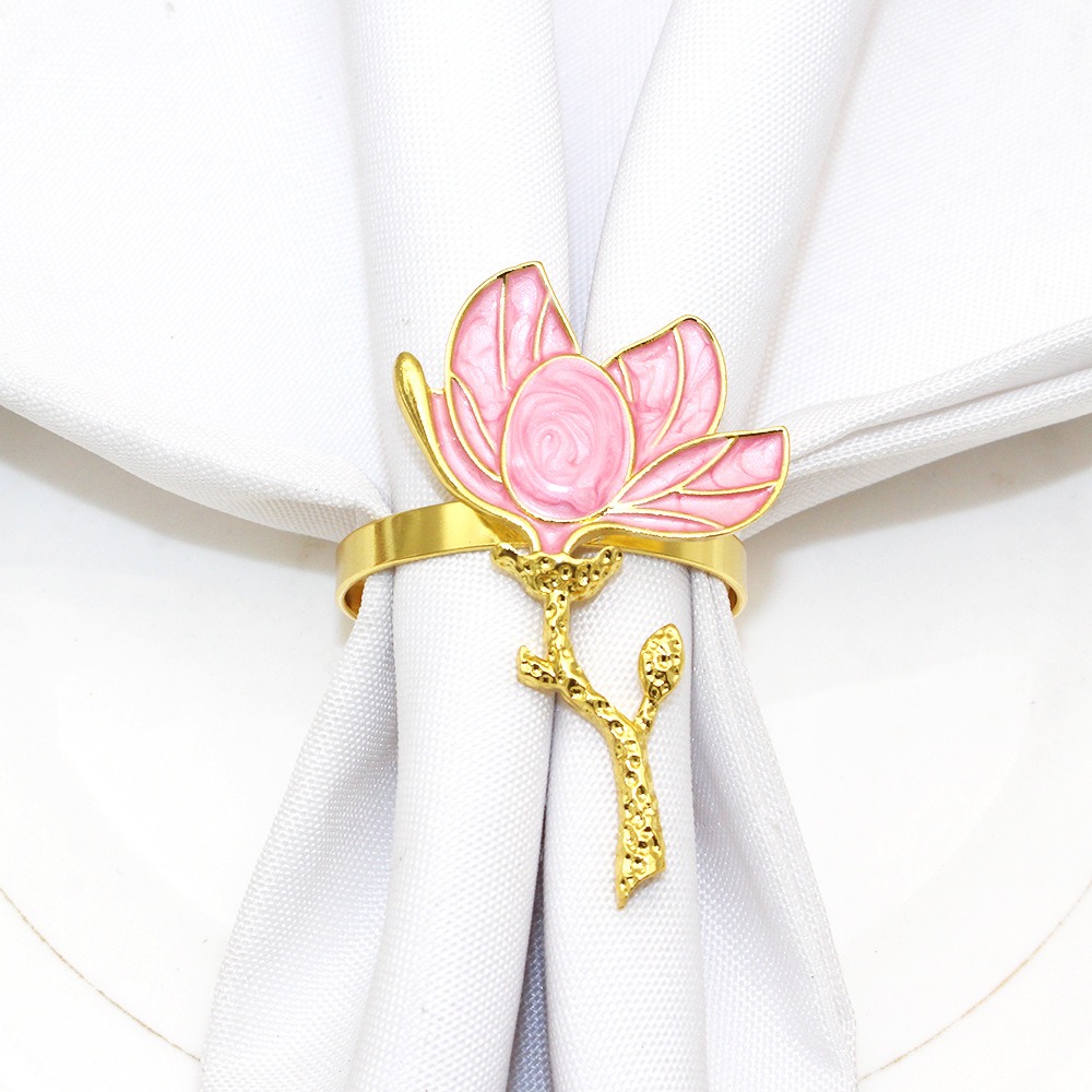 Orchid Napkin Rings