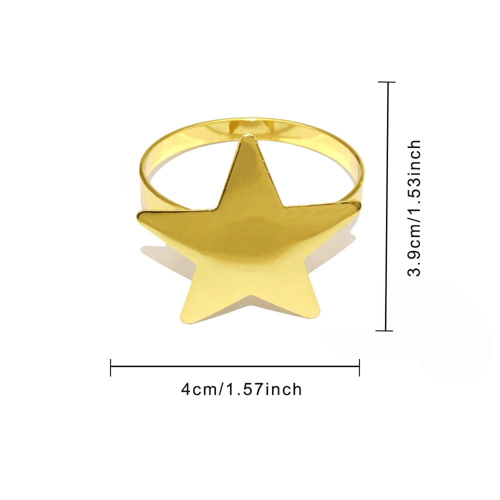 Star Napkin Rings