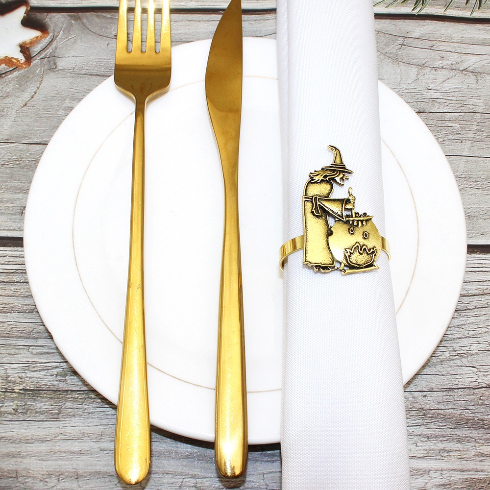 Old Witch Napkin Rings